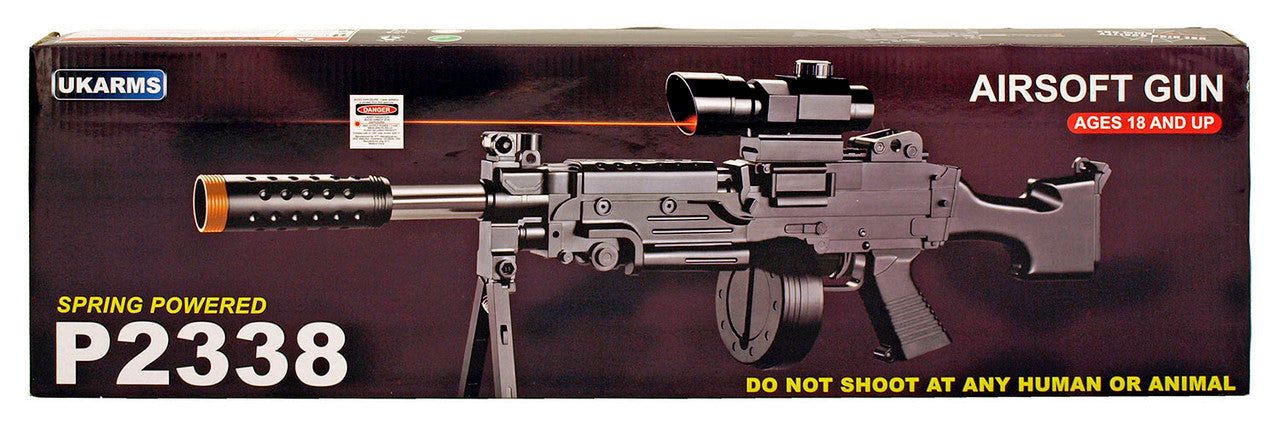 UKArms P2338 Airsoft RPD Assault Rifle