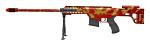 MK.679 Spring Powered Airsoft Sniper Rifle Replica with Bi-Pod Barrel Stand - Red Camo