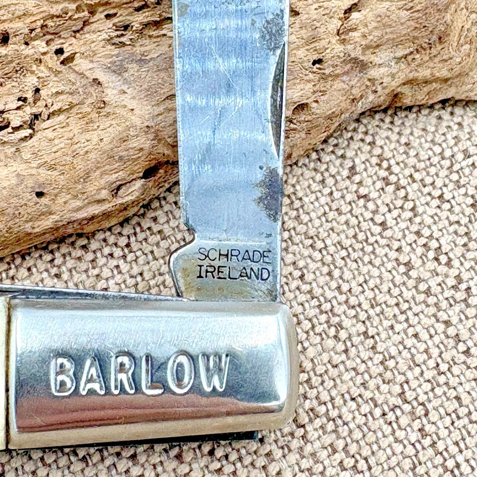 Barlow Schrade Ireland Vintage Pocket Knife New Holland Tractors 2 Blade (41)