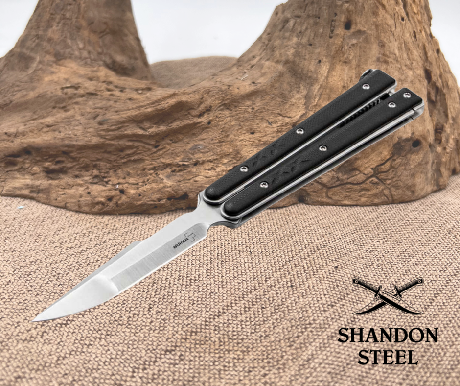 Boker Balisong G10 Large D2 06EX227