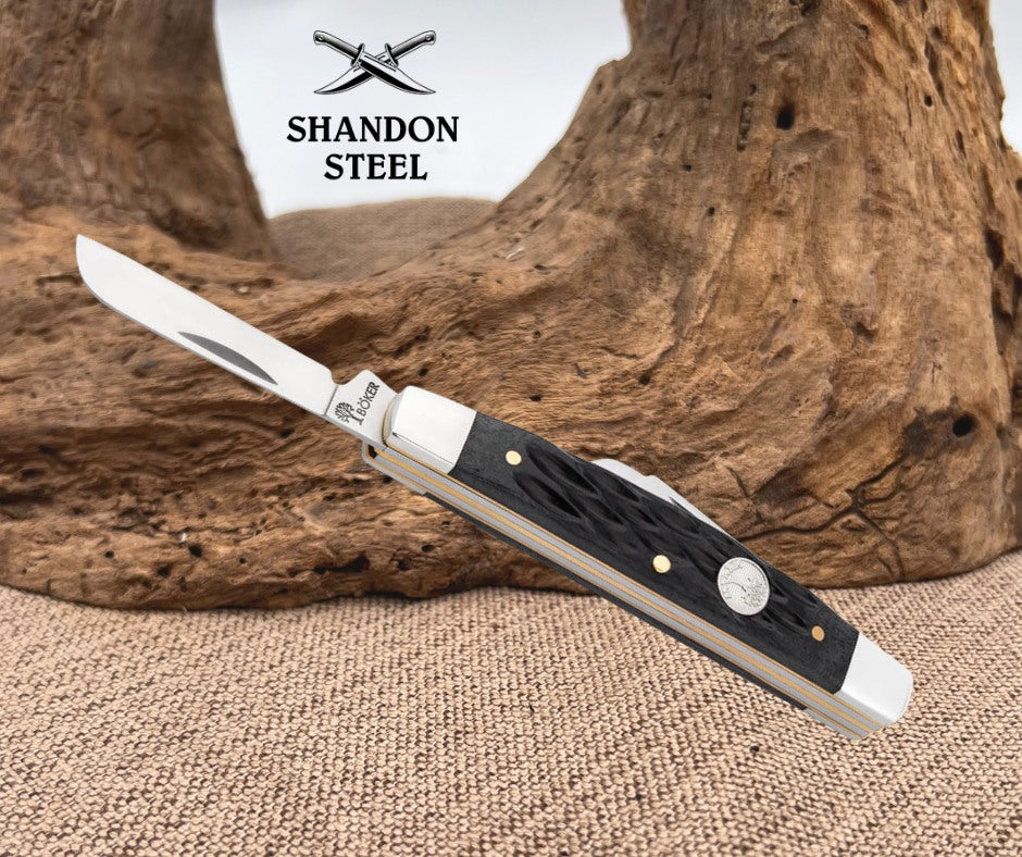 Boker Germany Treebrand Congress Black Jigged Bone 110867