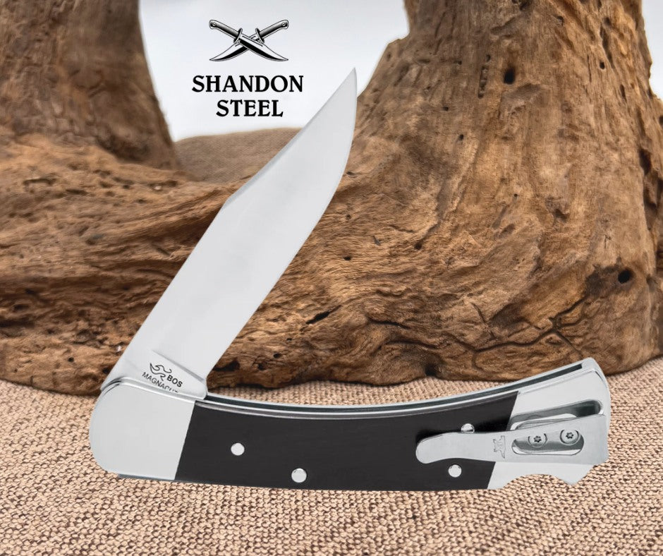 Buck 110 Slim Heritage Elite Knife Nickle Silver 0110BRS20