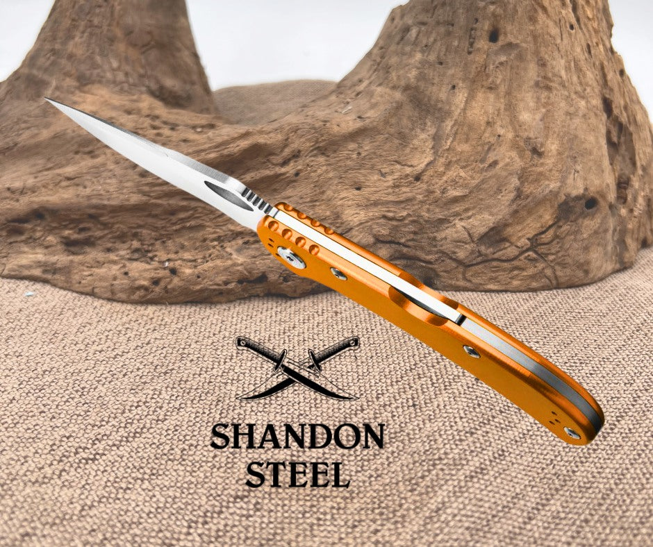 Buck SpitFire Lockback Orange BU722ORS1
