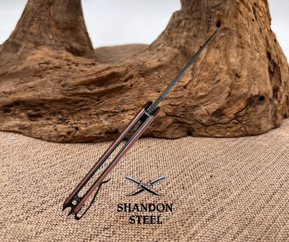 CIVIVI Voidflare Flipper Knife G10 With Copper Foil Handle (2.92" Black Stonewashed 14C28N Blade) C24040-3