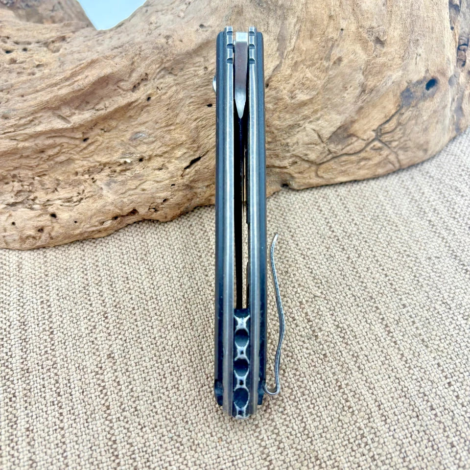 CRKT 5820 Avant Tac Knife G10 Plain Edge Folding LinerLock 8Cr14MoV Blade (7)
