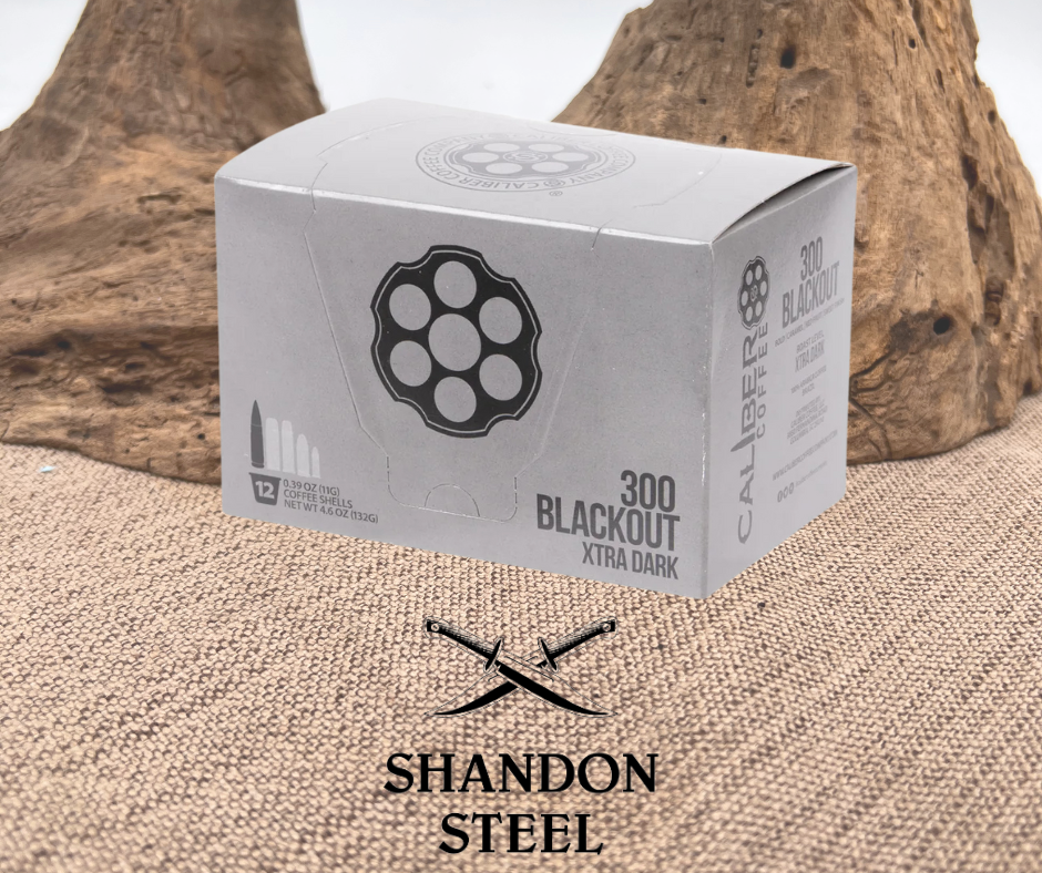 Caliber Coffee Dark Roast 300 Blackout Single-Serve Shells