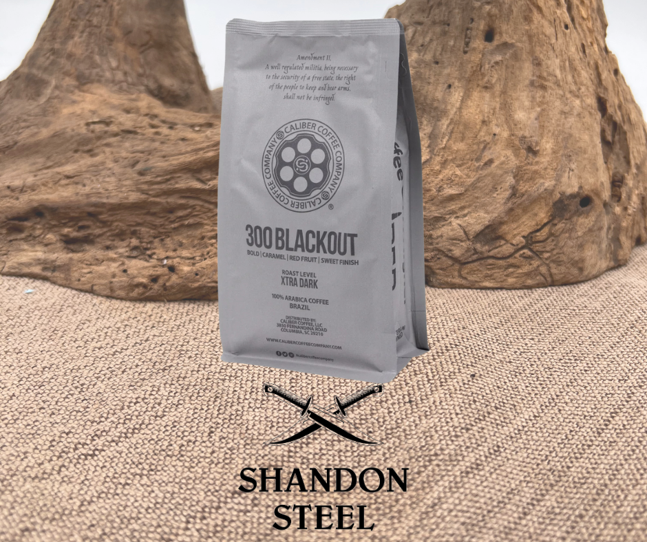 Caliber Coffee Dark Roast 300 Blackout Whole Bean