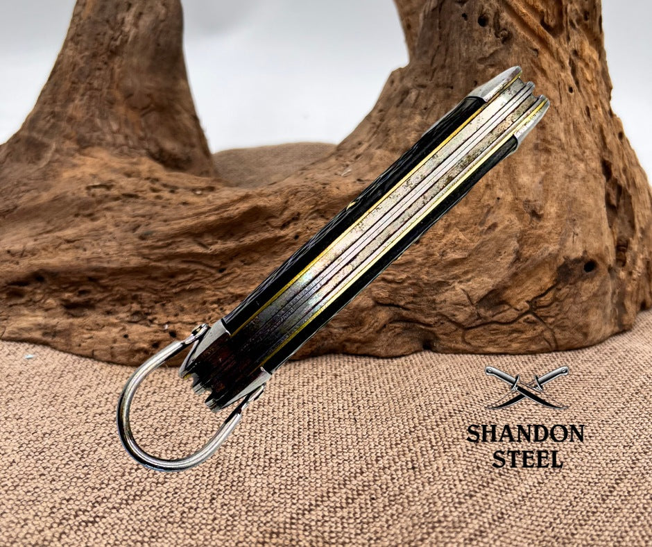 CAMCO (Camillus) 450 Scout/Camp Knife Vintage Pocket Knife 4 Blade USA (32)