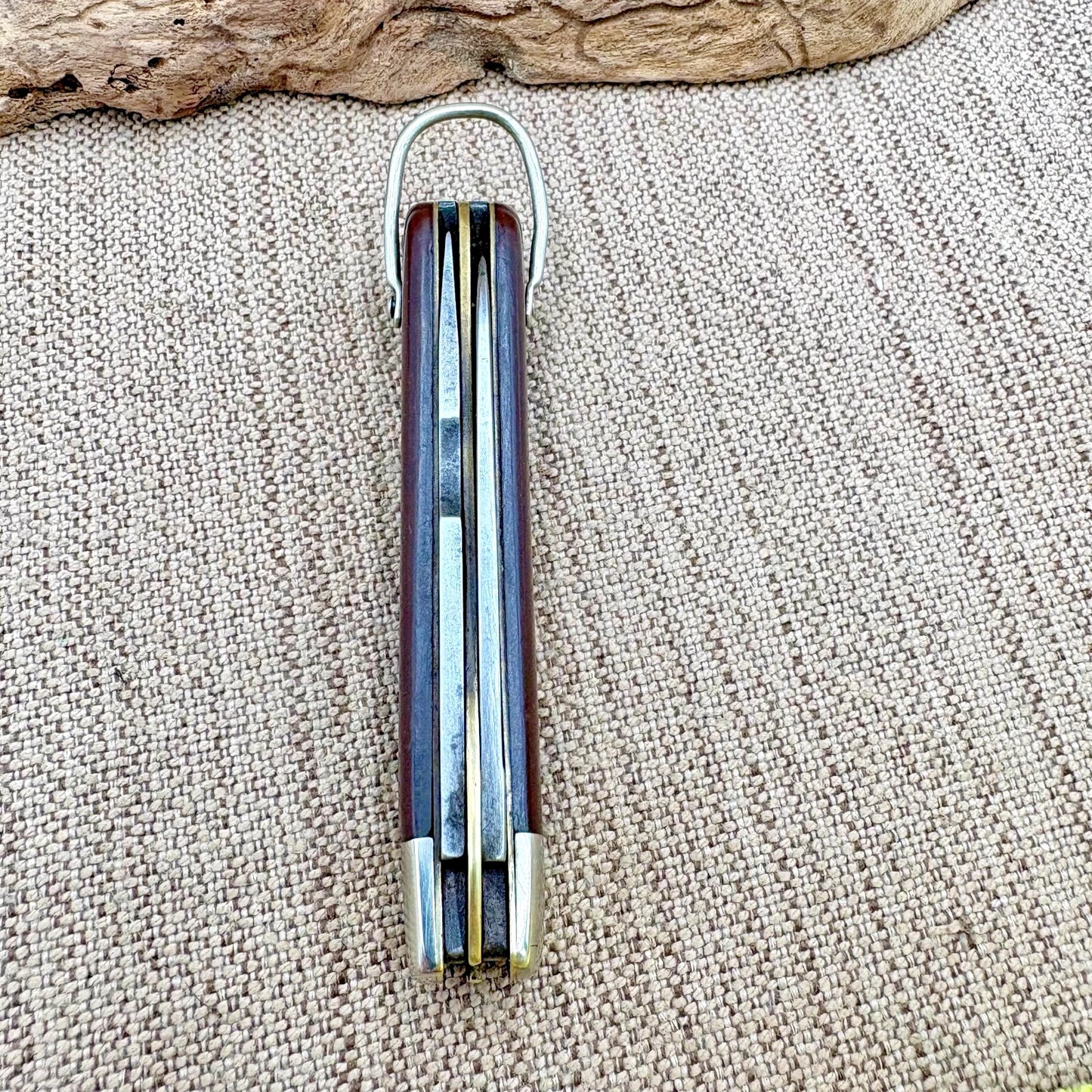 Camillus #27 Electrician Knife Vintage USA Two Blade Carbon Steel (139)