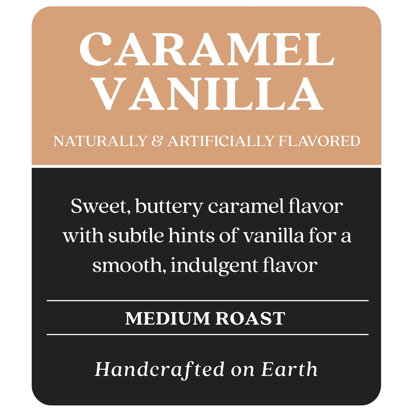 Copper Moon Caramel Vanilla Flavored Coffee Single Cup Medium Roast