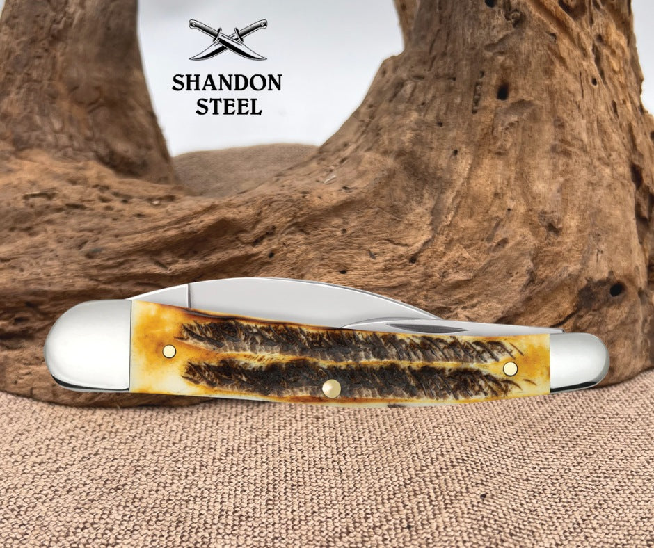 Case 6.5 BoneStag® Seahorse Whittler 65347