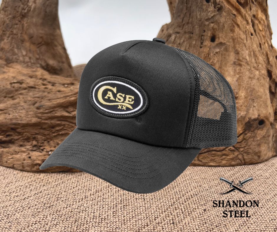 Case XX Retro Black Trucker Hat w/Case Logo 41267