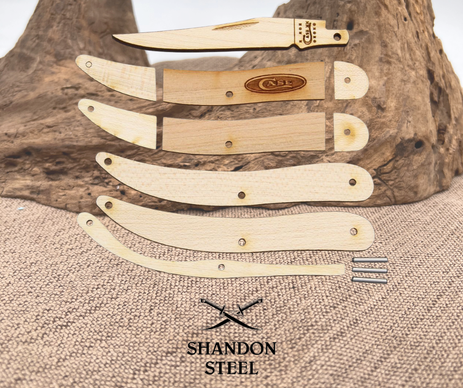 Case Wooden Knife kit- Toothpick 96W