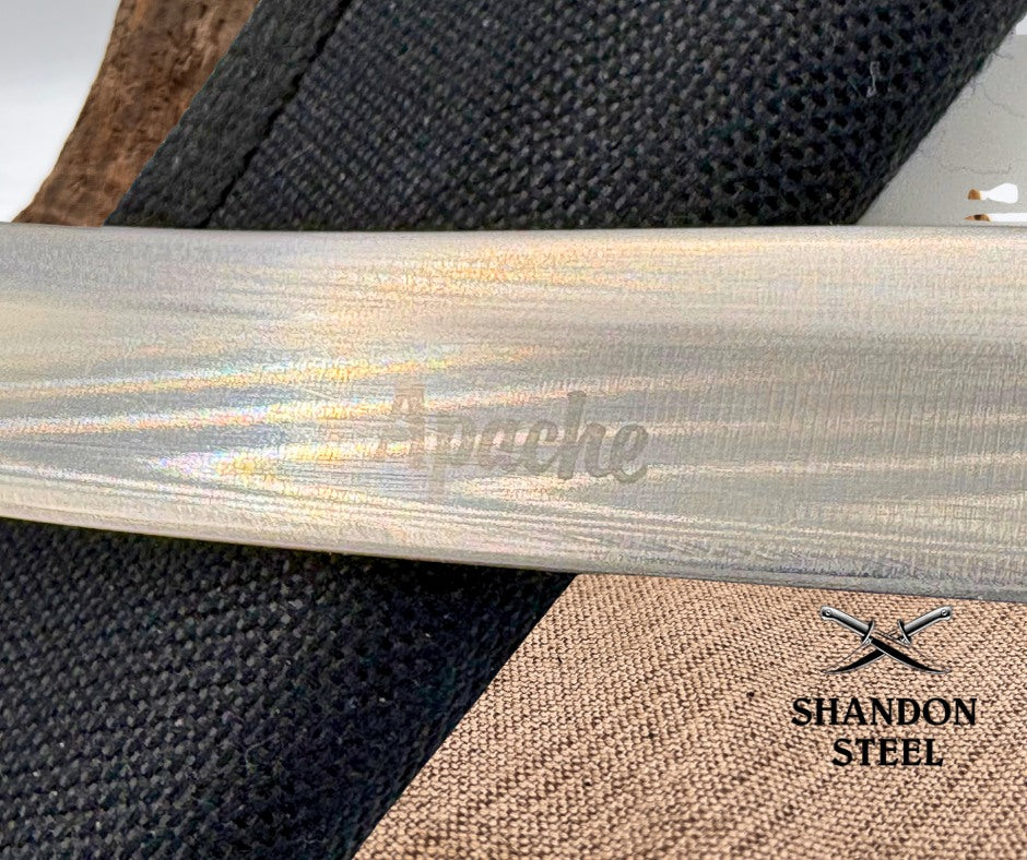 Case XX Stainless USA Model 300 Apache Fixed Blade Hunting Knife w/Sheath (25)