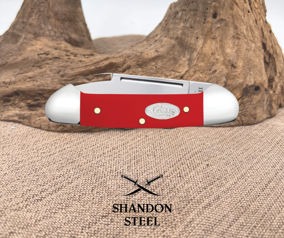 Case XX Baby Butterbean Red Synthetic CA56985