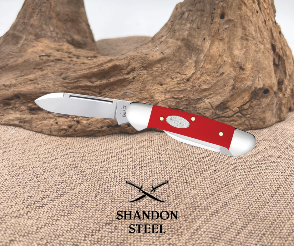 Case XX Baby Butterbean Red Synthetic CA56985