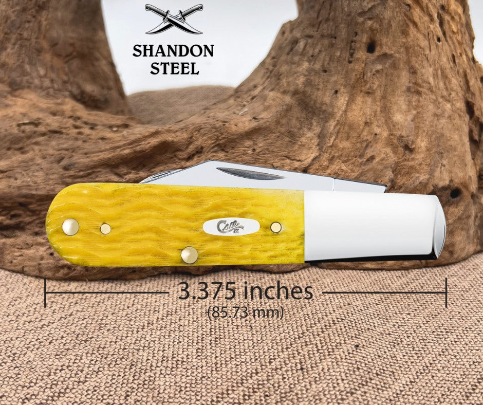 Case XX™ Barlow Platts Jig Yellow Bone 75313 Stainless Pocket Knife
