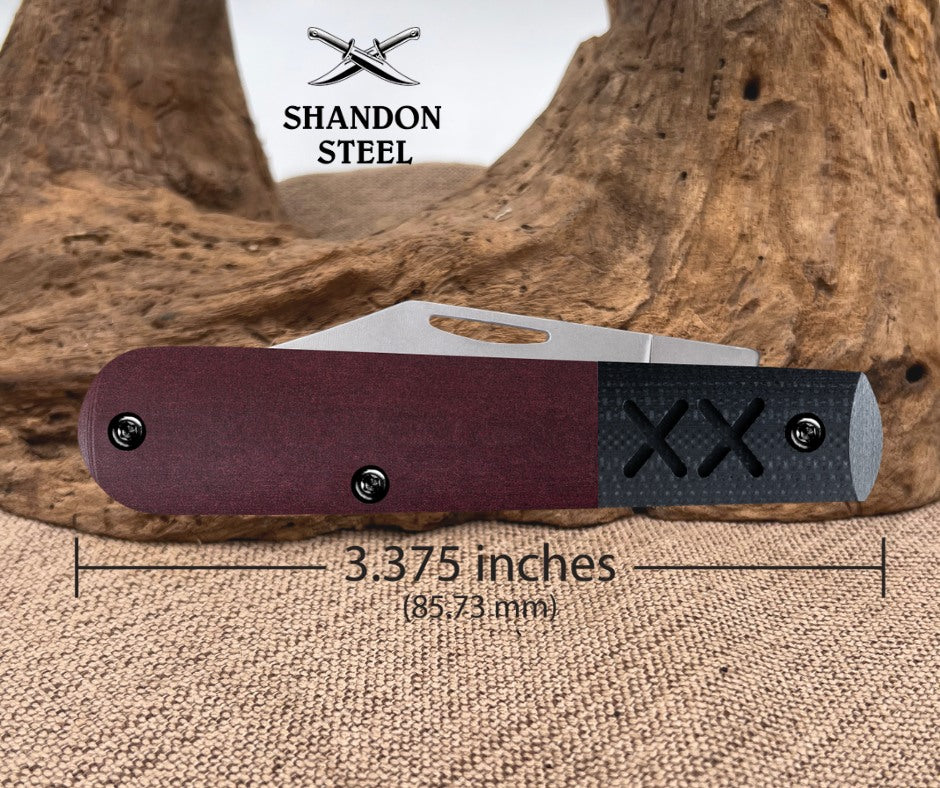 Case XX™ Barlow XR Crossroads Redstone Richlite S35VN Steel 10854 Pocket Knife