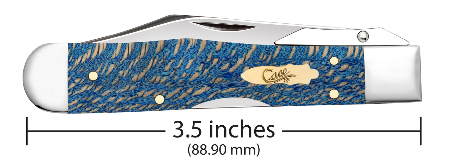 Case XX Blue Sycamore Wood Cheetah® Cub (711 1/2L SS) 63738