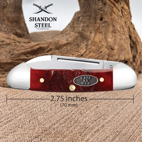 Case XX Butterbean Gator Jig Old Red Bone 51545 Stainless Pocket Knife