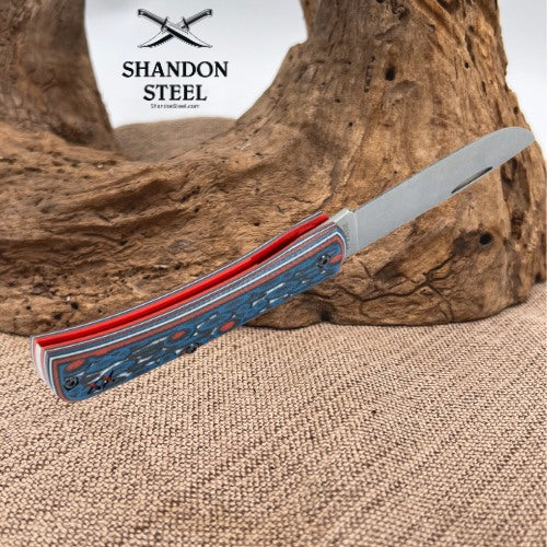 Case Crossroads Fossil Jig Sonic Blast with Current Red G-10 XR Sod Buster® Jr (XR10137C S35 VN) 66390