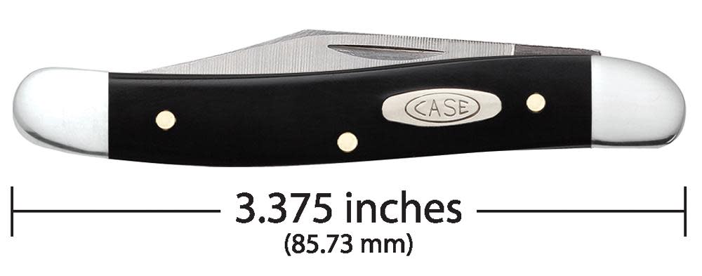 Case XX Jet-Black Synthetic Medium Jack 00220