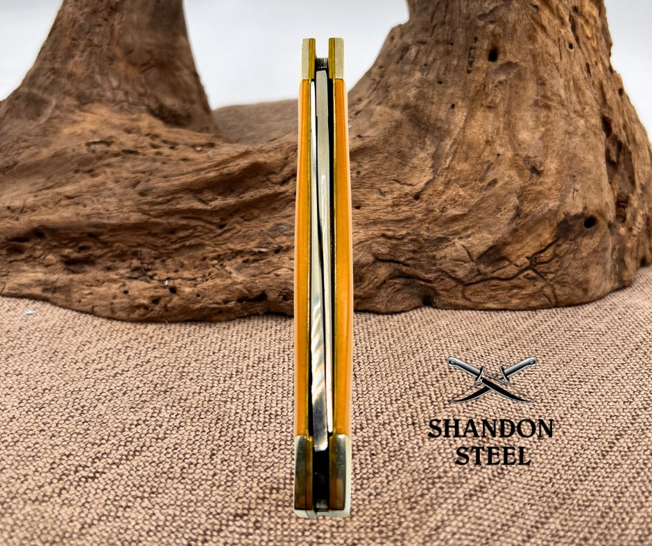 Case XX USA Vintage 1980 10-Dot Texas Lockhorn Double Lockblade Pocket Knife -16