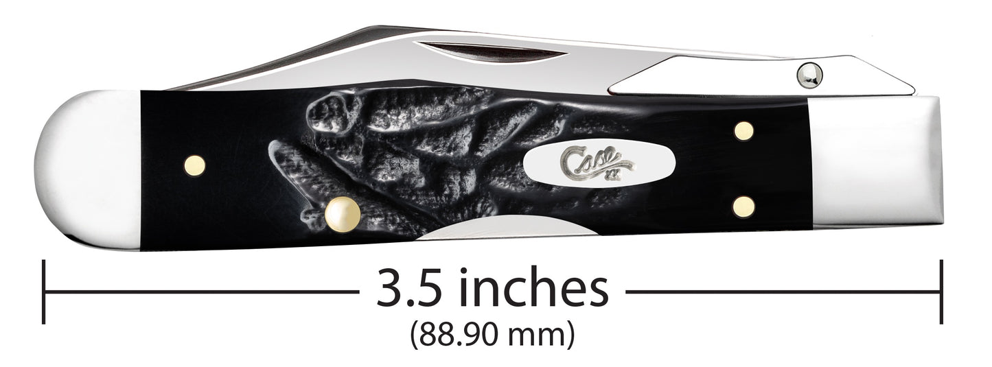 Case XX Rough Black® Synthetic Cheetah Cub (611 1/2L SS) 18243