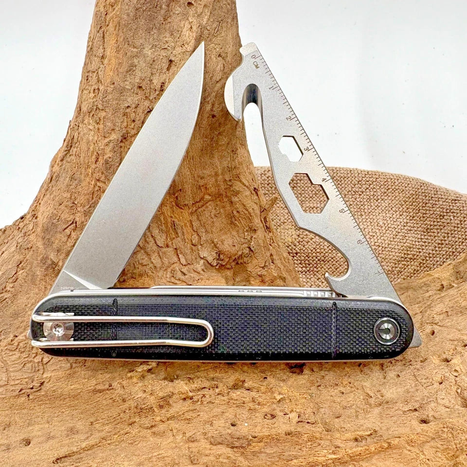 Civivi Knives Crit Liner Lock C20014F-1 Multi-tool Nitro-V Stainless Black (28)