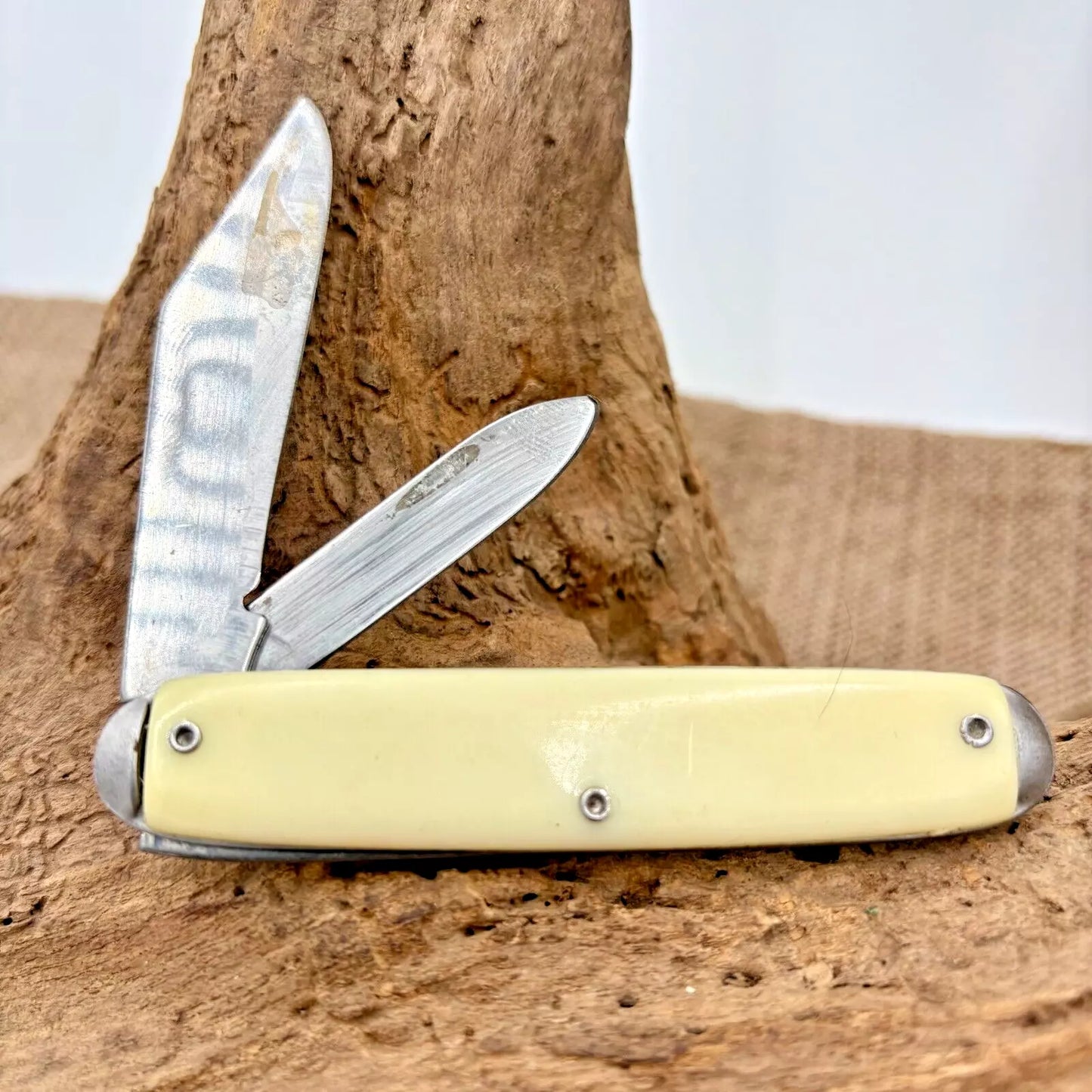 Coca Cola Vintage Pocket Knife 1933 Chicago World Fair 2 Blade USA (166)