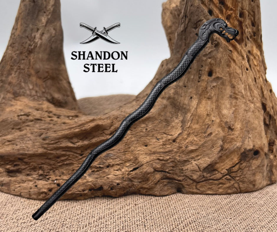 Cold Steel Dragon Walking Stick Brand CS91PDR