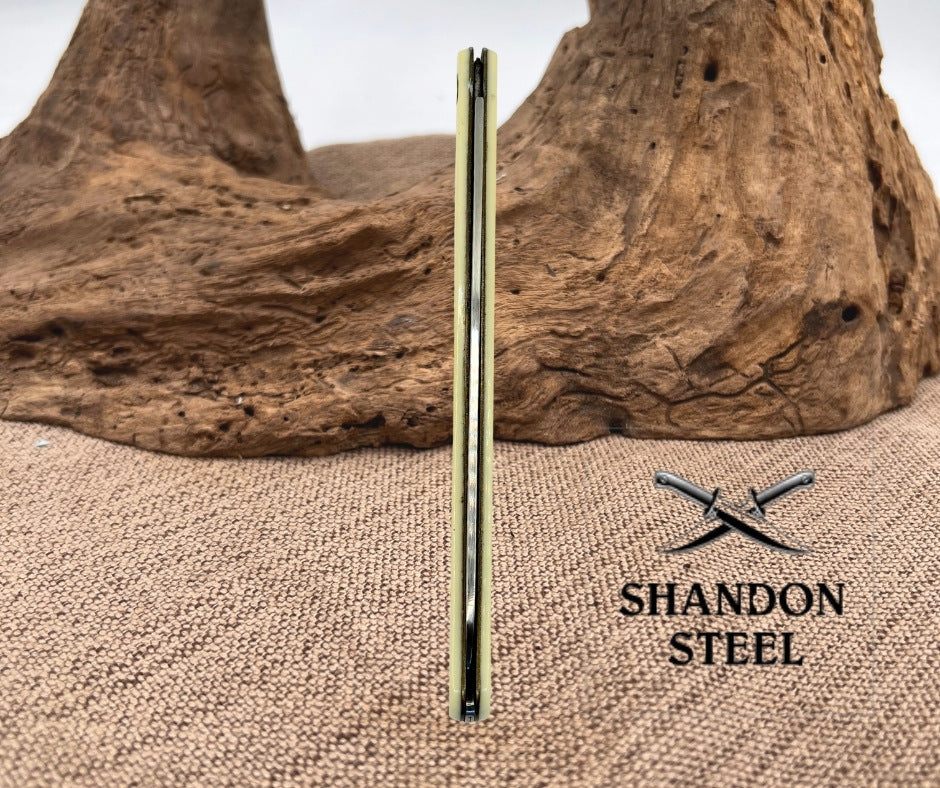 COLONIAL KNIFE CO. Melon Tester, 5.75" Long Stainless Pocketknife, Vintage (178)