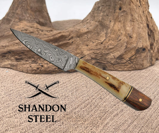 Damascus Fixed Blade DM1176