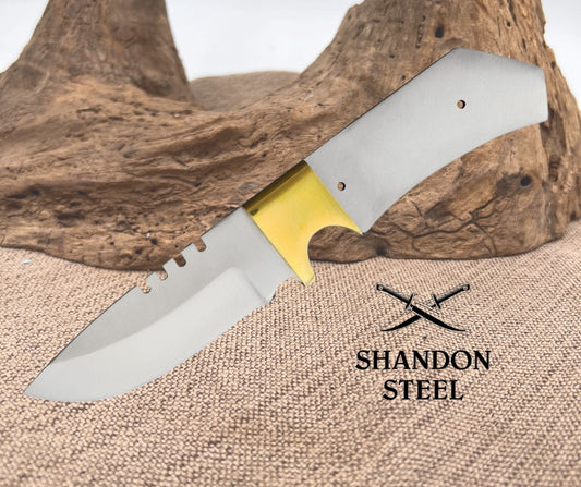 3.75" Full Tang Drop Point Blade Blank Custom Knife Making Hunting Blade 135