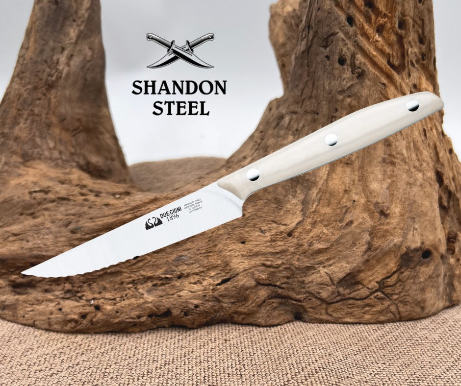 Due Cigni SERRATED STEAK KNIFE 2C 1003D W