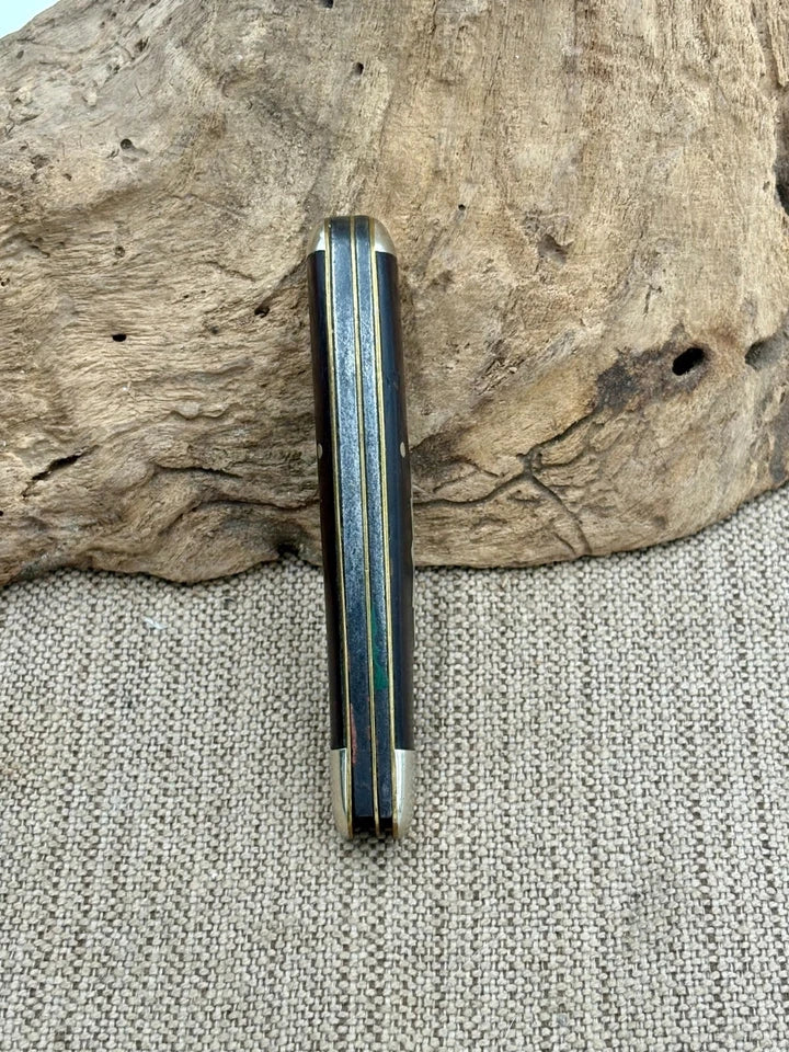 E.C. SIMMONS VINTAGE KEEN KUTTER 2 BLADE EASY OPEN POCKET KNIFE USA RARE (243)