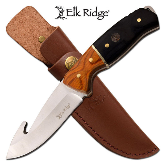 ELK RIDGE ER-200-19GBK FIXED BLADE KNIFE