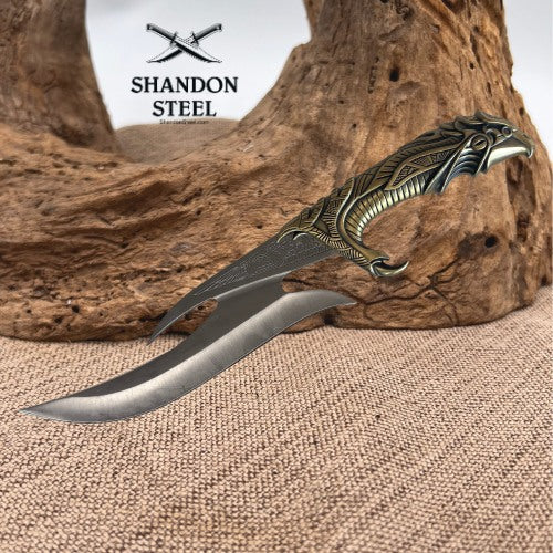 Horus Egyptian Falcon Knife By Kit Rae United Cutlery Relic Series UC1229 w box