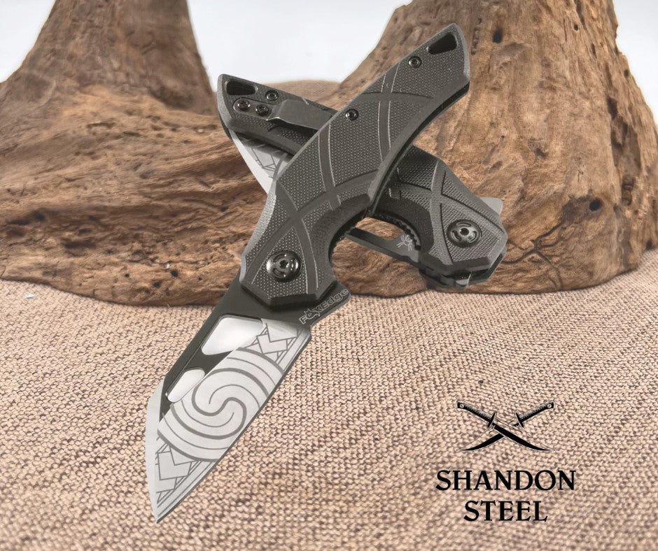 Fox Edge Atrax Linerlock Black FE-013