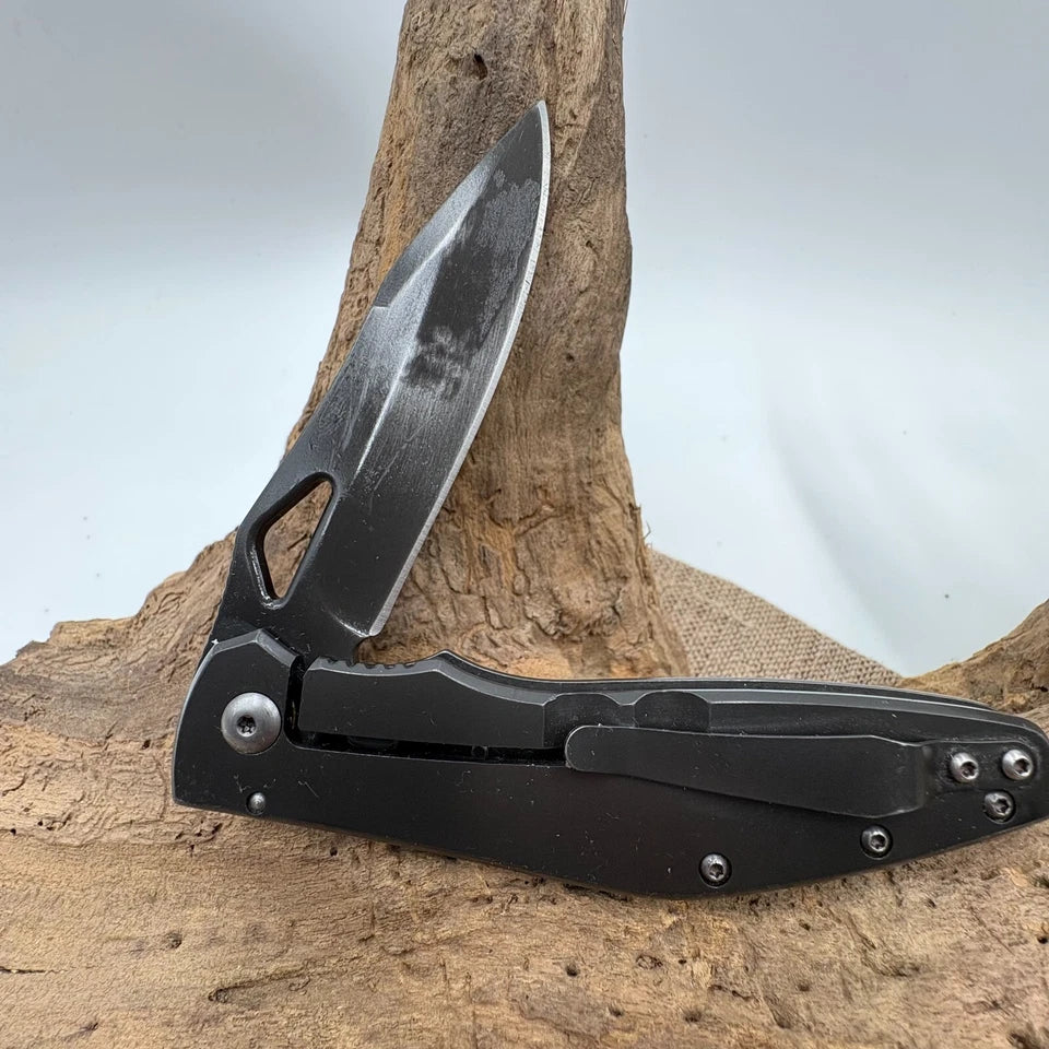 Fox Edge Olea Folding EDC Pocket Knife 3.15” Blade - Olive Wood Handles (27)