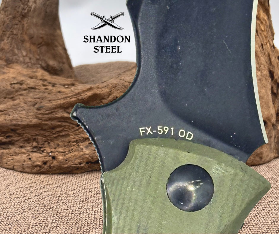 Fox Bastinelli BlackBird Karambit FX-591OD N690 Od Green G10 Folding Knife (34)