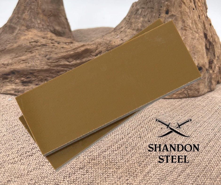 Rough Rider G10 Handle Slabs Brown RR1647