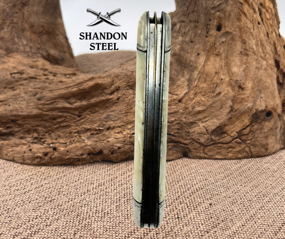 Hammer Brand Cigar Jack 3-3/8" Closed Cracked Ice Handles CS Knife USA (152)
