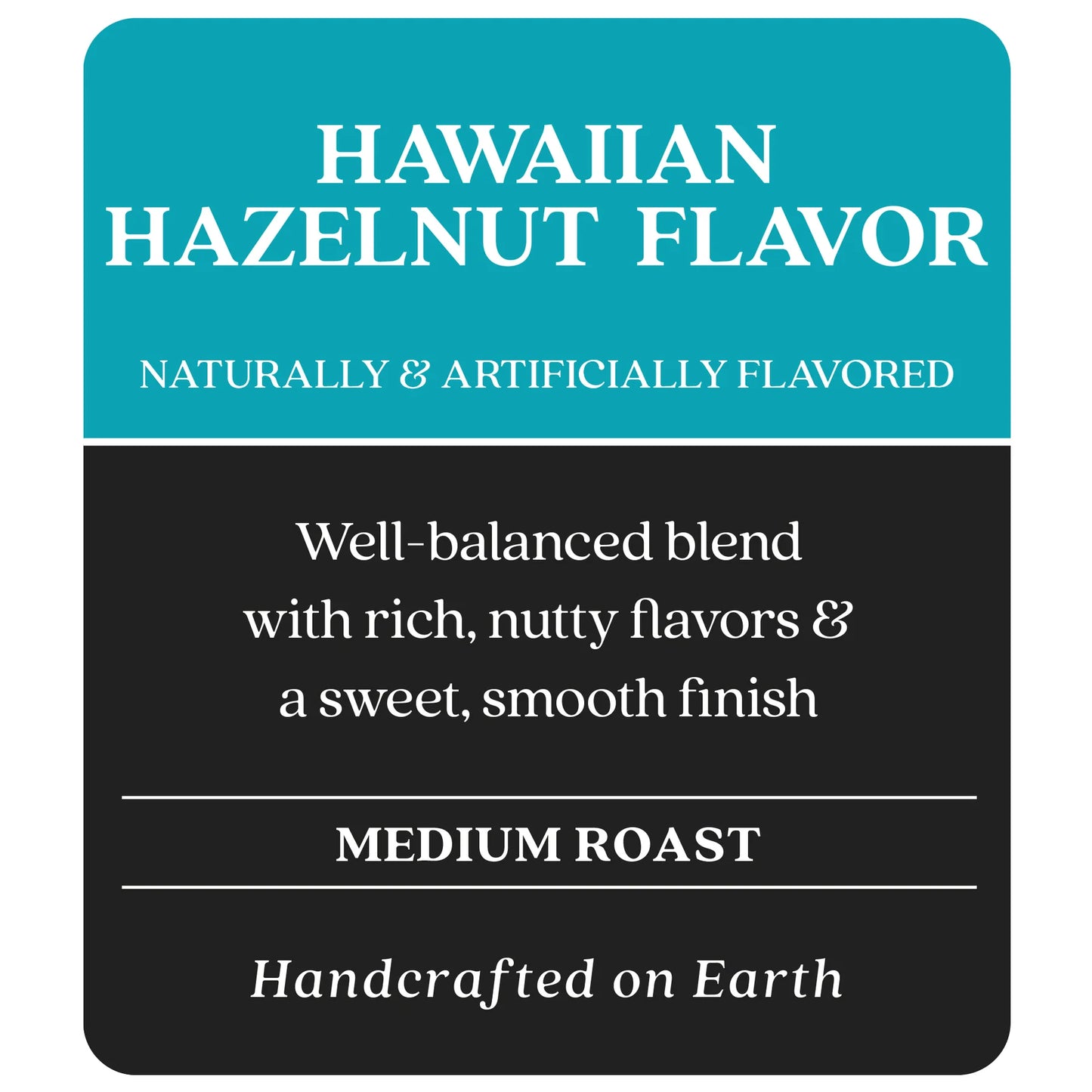 Copper Moon Hawaiian Hazelnut Flavor Medium Roast Coffee Whole Bean