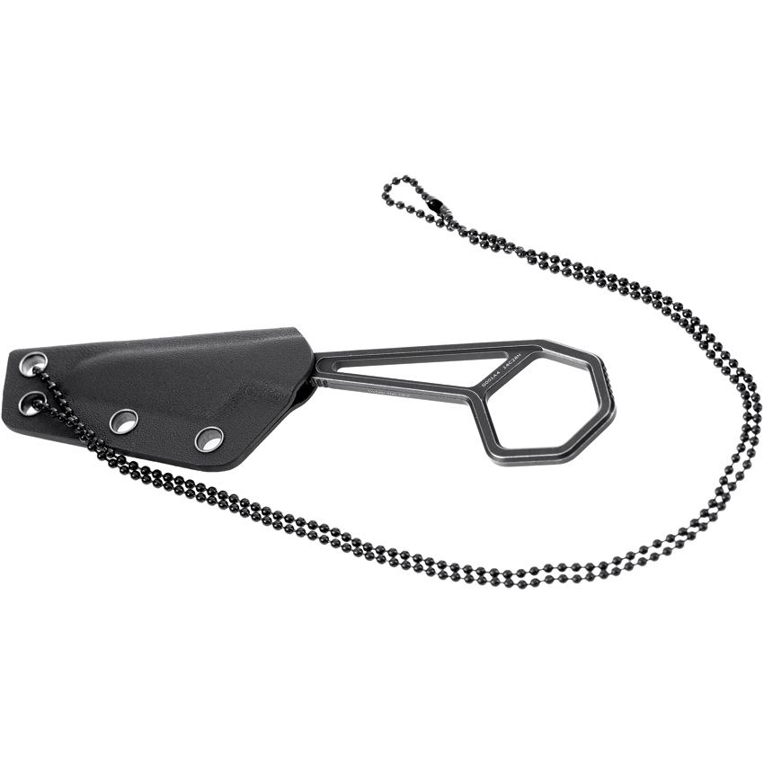 Kansept Hex Neck Knife Black Ti KG0001A4