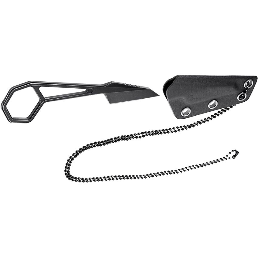 Kansept Hex Neck Knife Black Ti KG0001A4