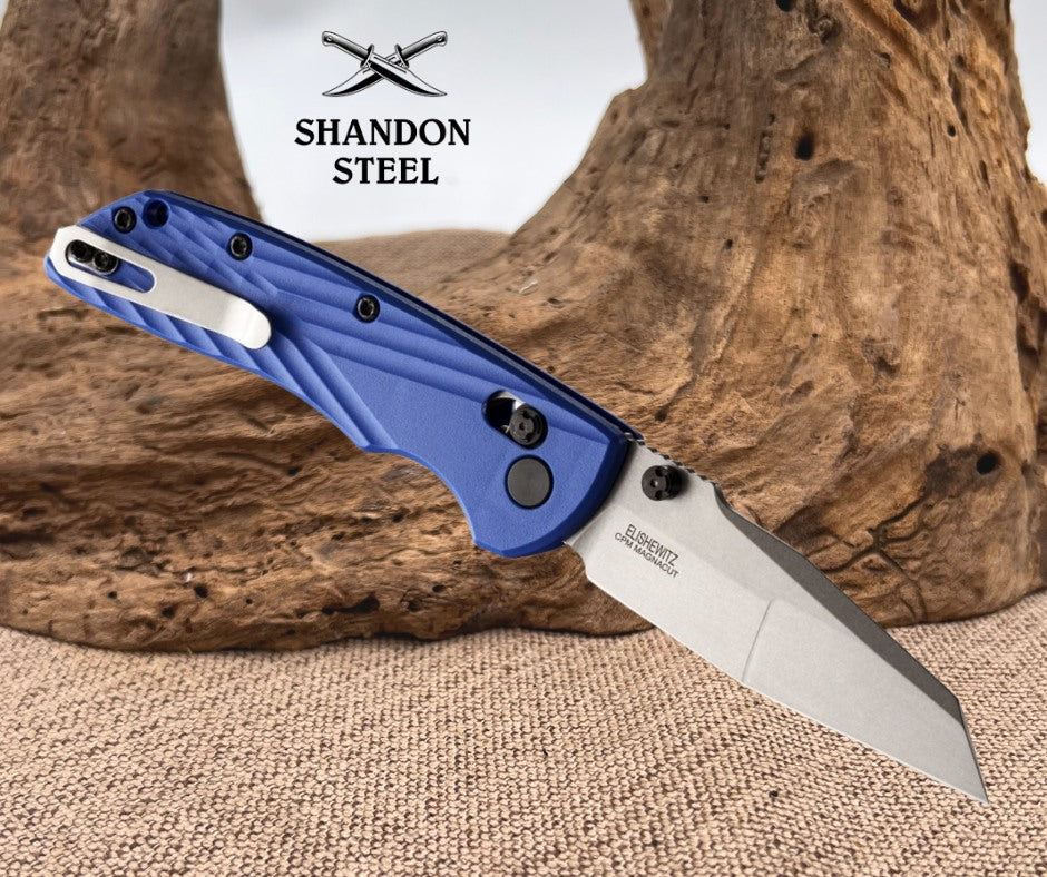 Hogue Deka® Manual Folder Blue Polymer Frame 24363