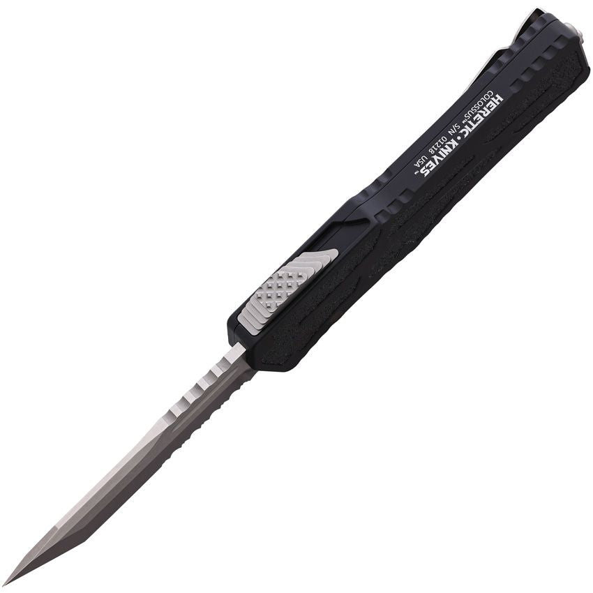 *Heretic Knives Colossus OTF Tanto Blk