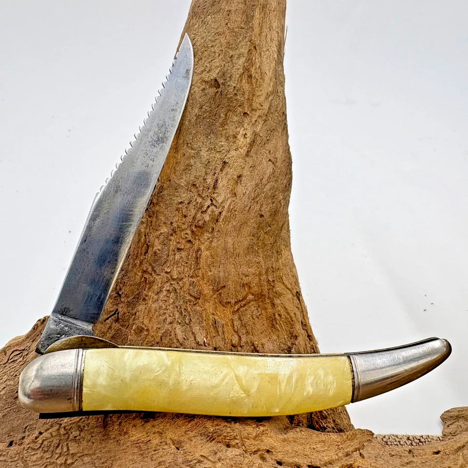 IMPERIAL HAMMER BRAND USA VINTAGE TACKLE BOX FOLDING FISHING FILLET KNIFE (76)