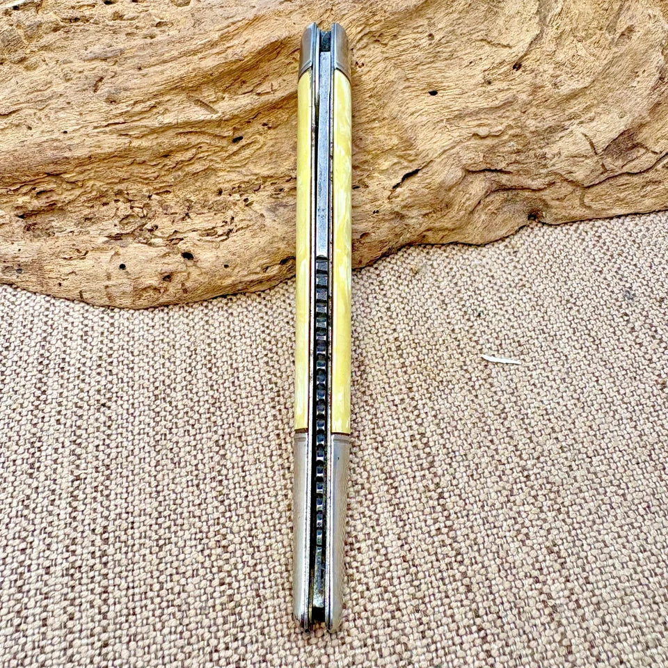 IMPERIAL HAMMER BRAND USA VINTAGE TACKLE BOX FOLDING FISHING FILLET KNIFE (76)